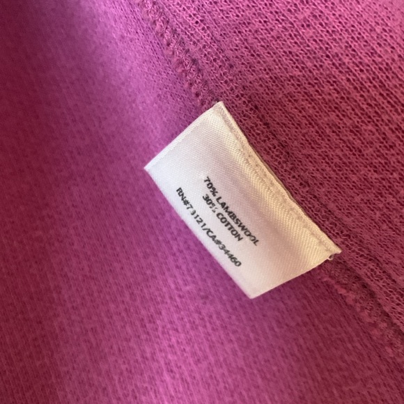 Eileen Fisher - Pink wool/cotton sweater - Small - Picture 3 of 6